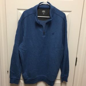 Men’s zip-neck fleece sweater
